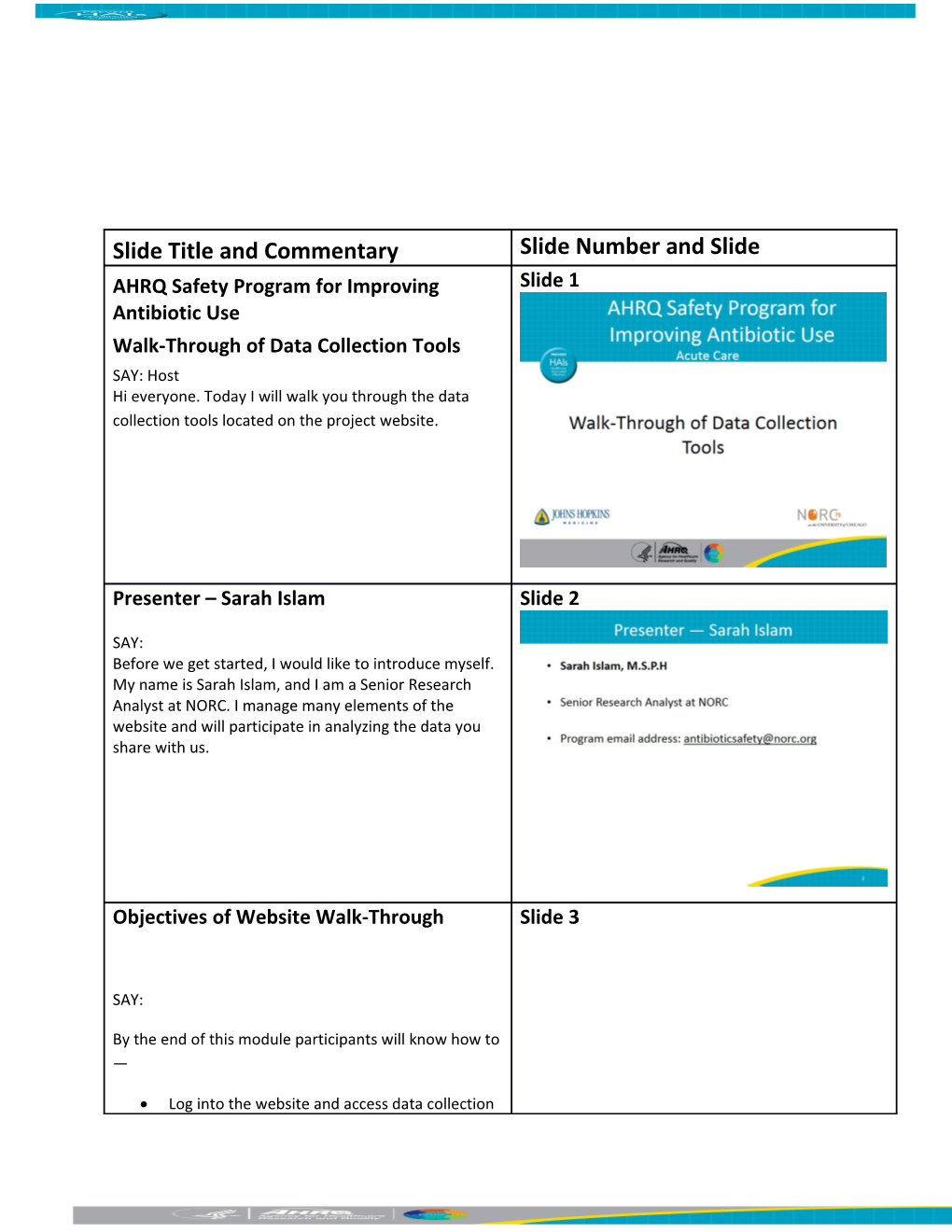 Log Into the Website and Access Data Collection Tools