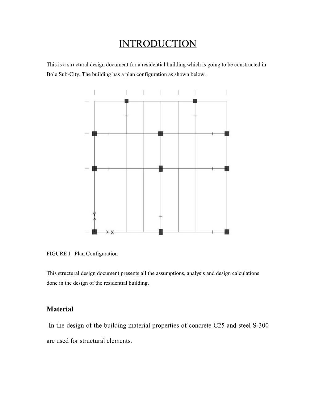 This Is a Structural Design Document for a Residential Building Which Is Going to Be Constructed