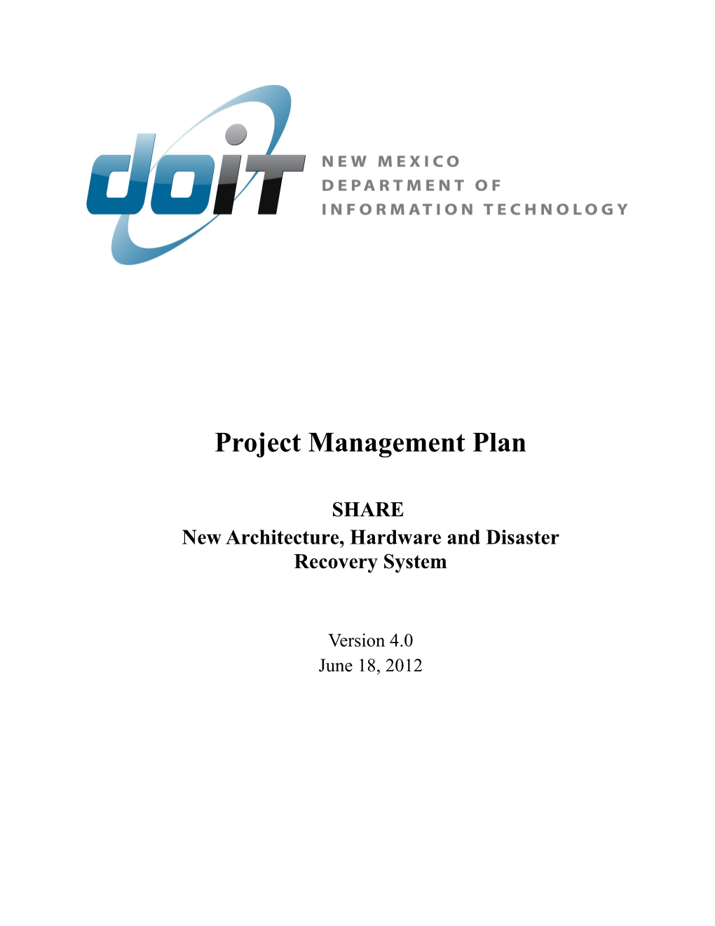 Project Management Planshare Upgrade