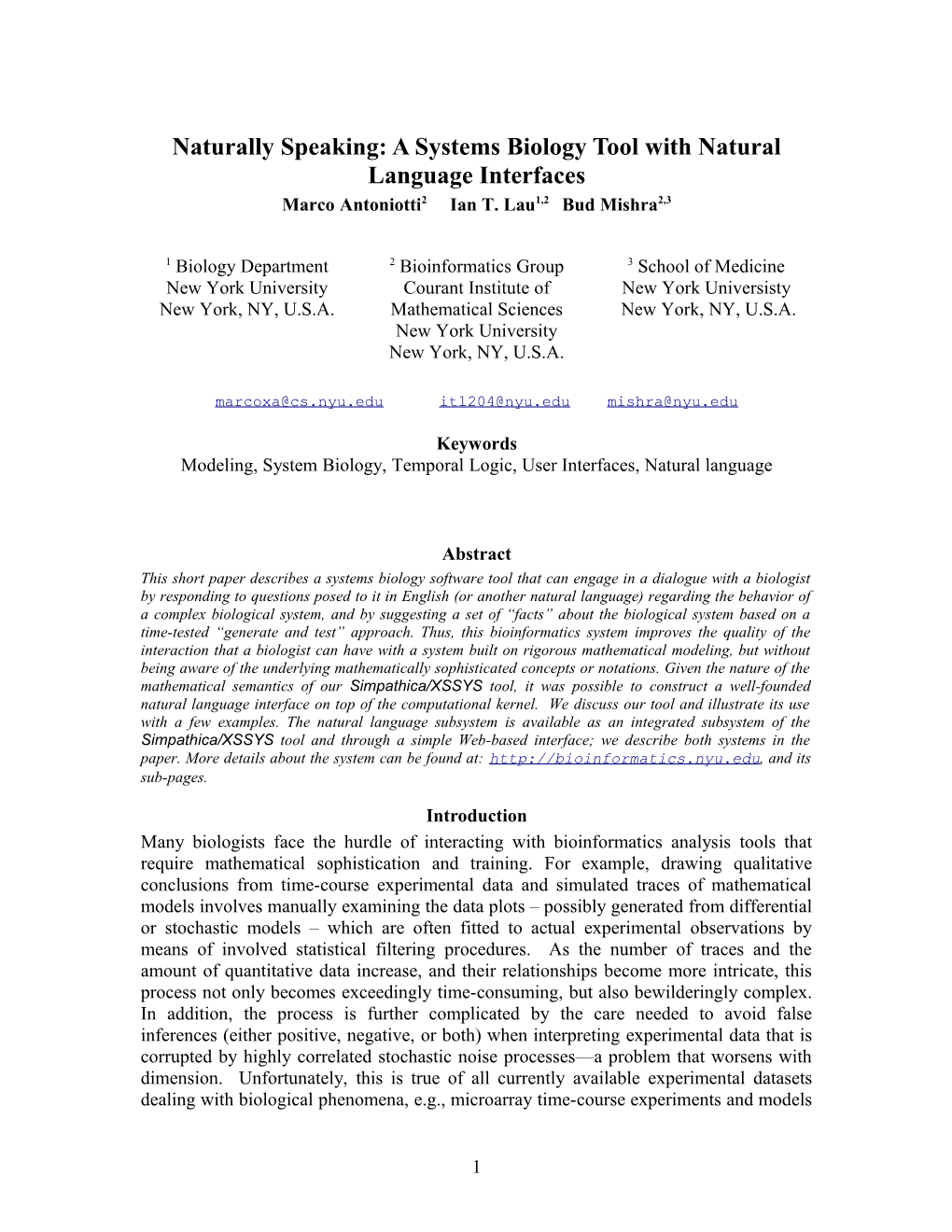 Query Maker Bioinformatics Application Note