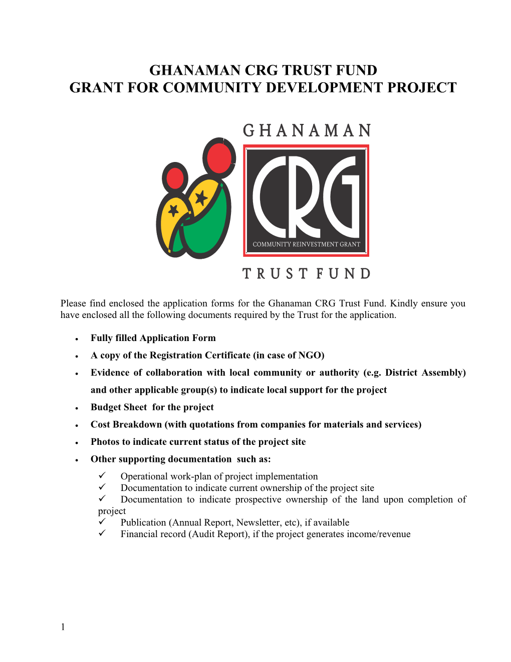 Ghanaman Crg Trust Fund