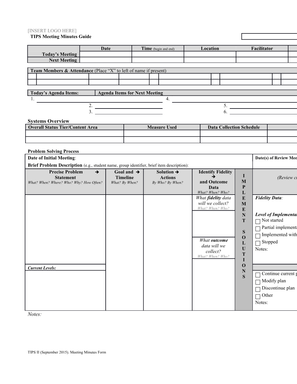 Systems Overview