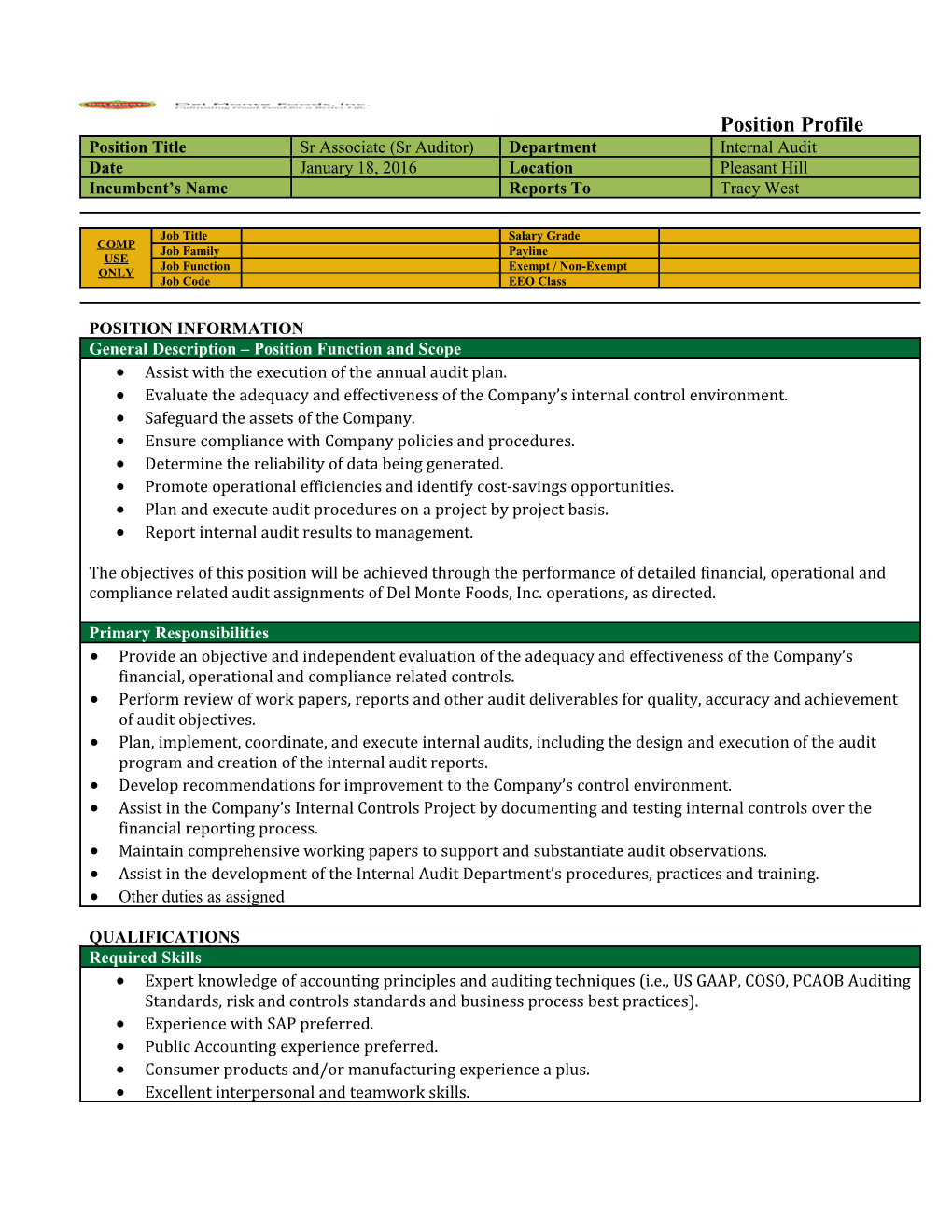 Assist with the Execution of the Annual Audit Plan