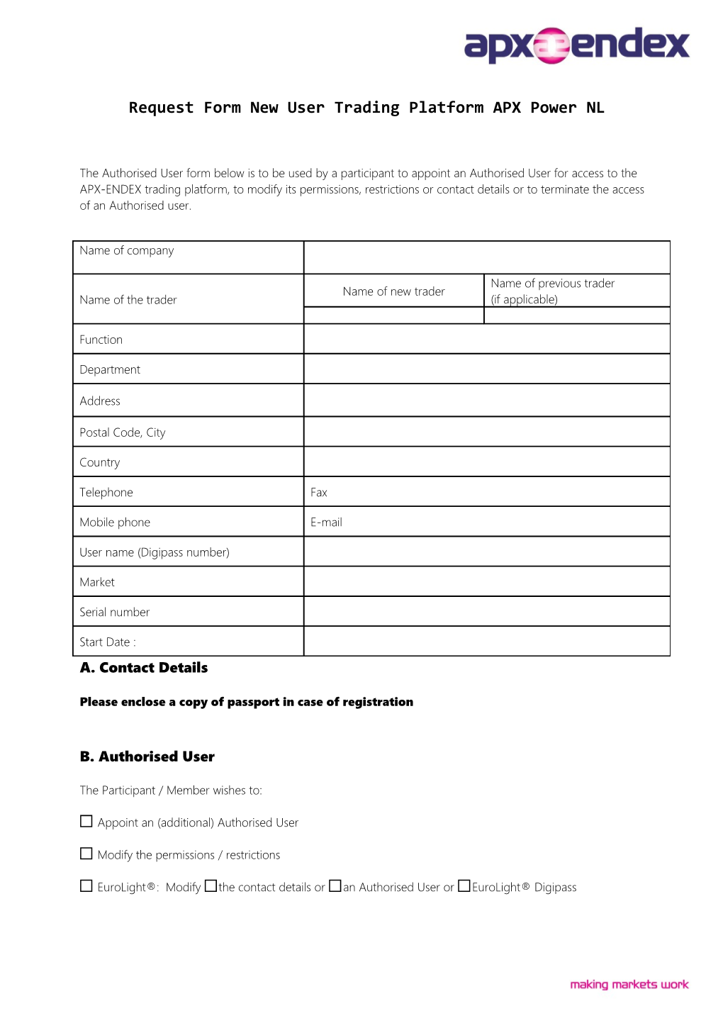 Please Enclose a Copy of Passport in Case of Registration