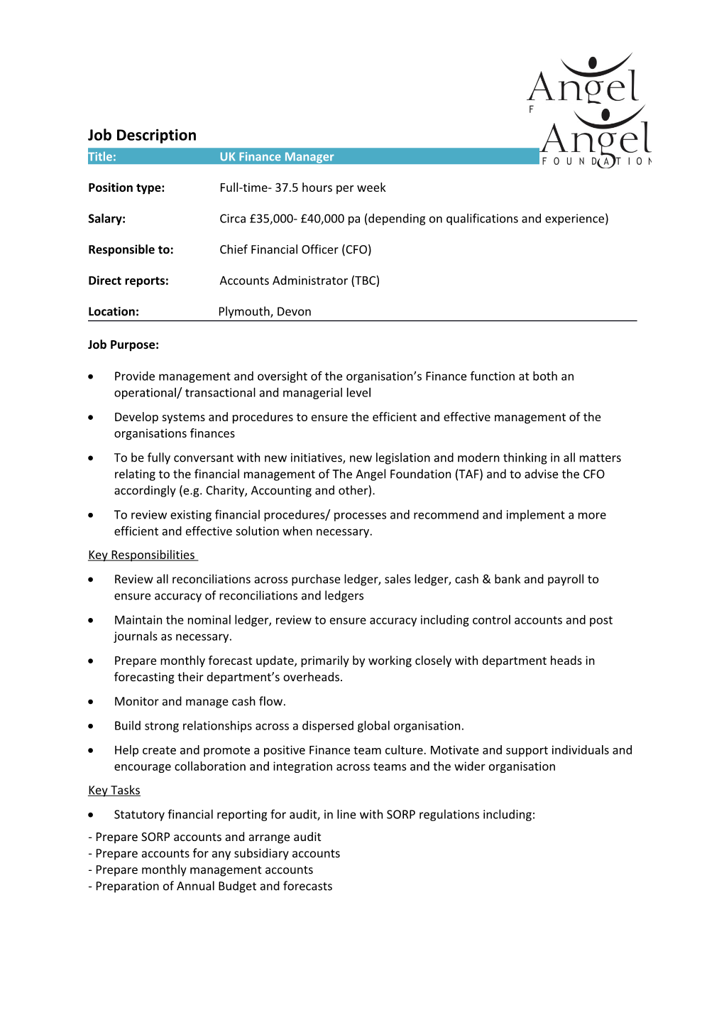 Position Type:Full-Time- 37.5 Hours Per Week