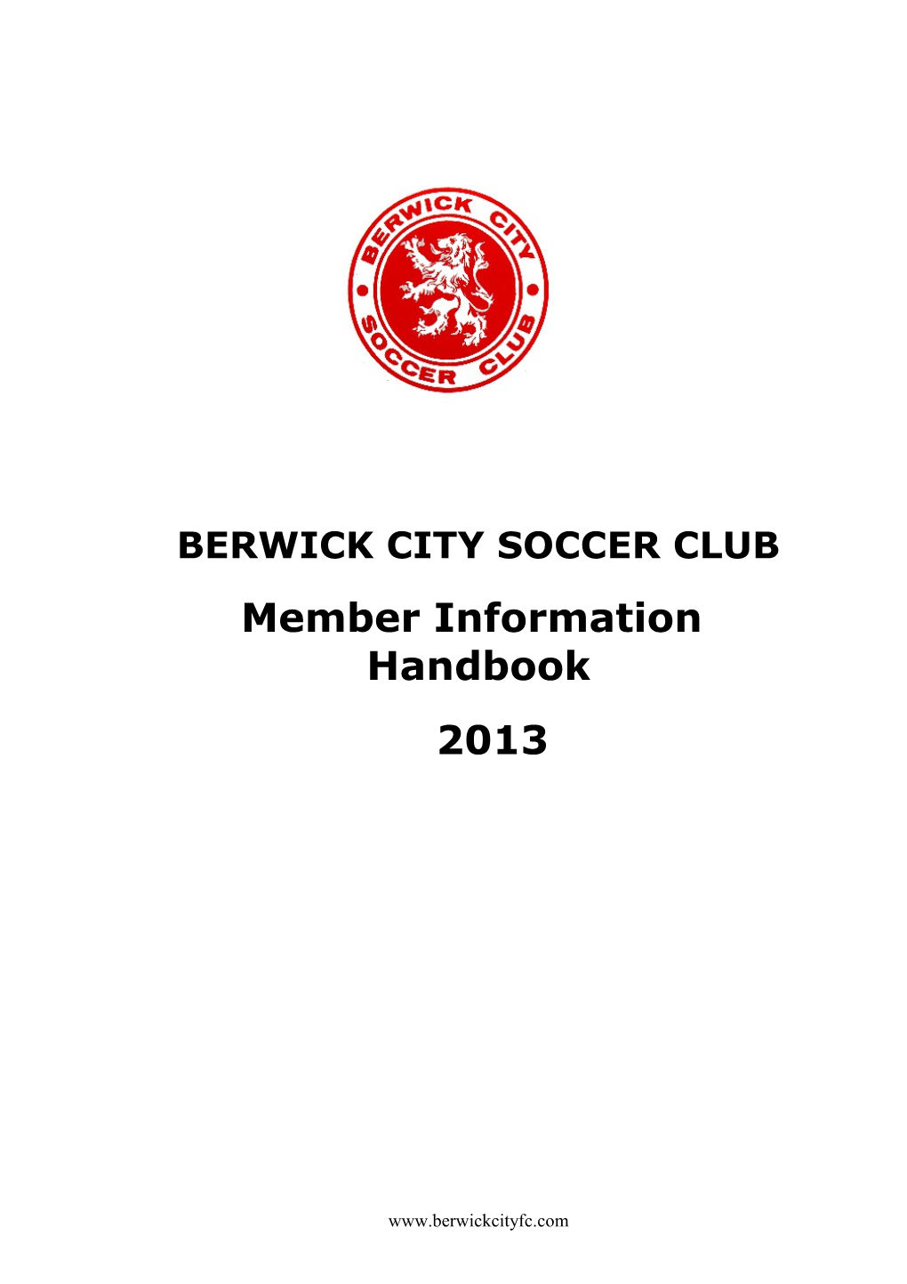Berwick City Soccer Club