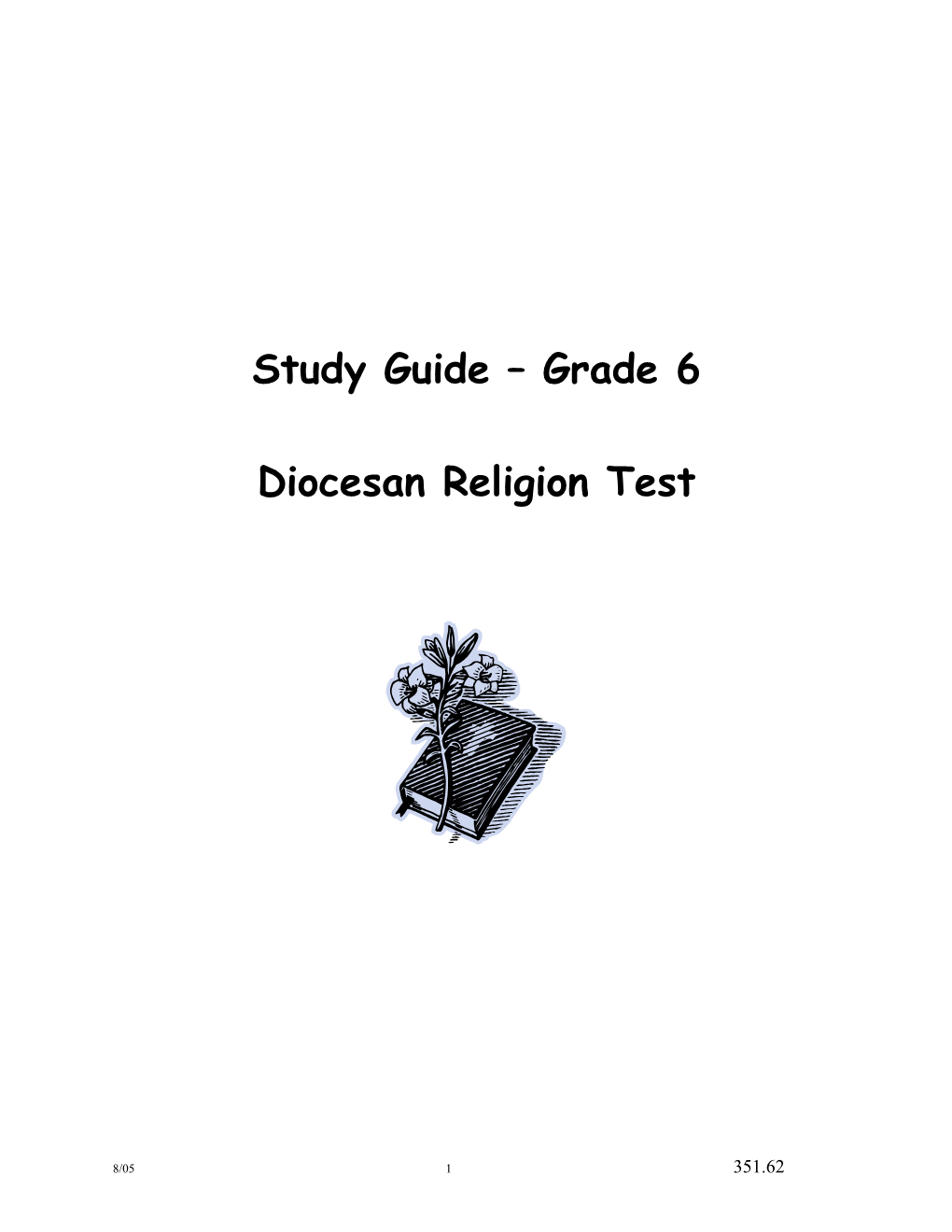 Study Guide Grade 6