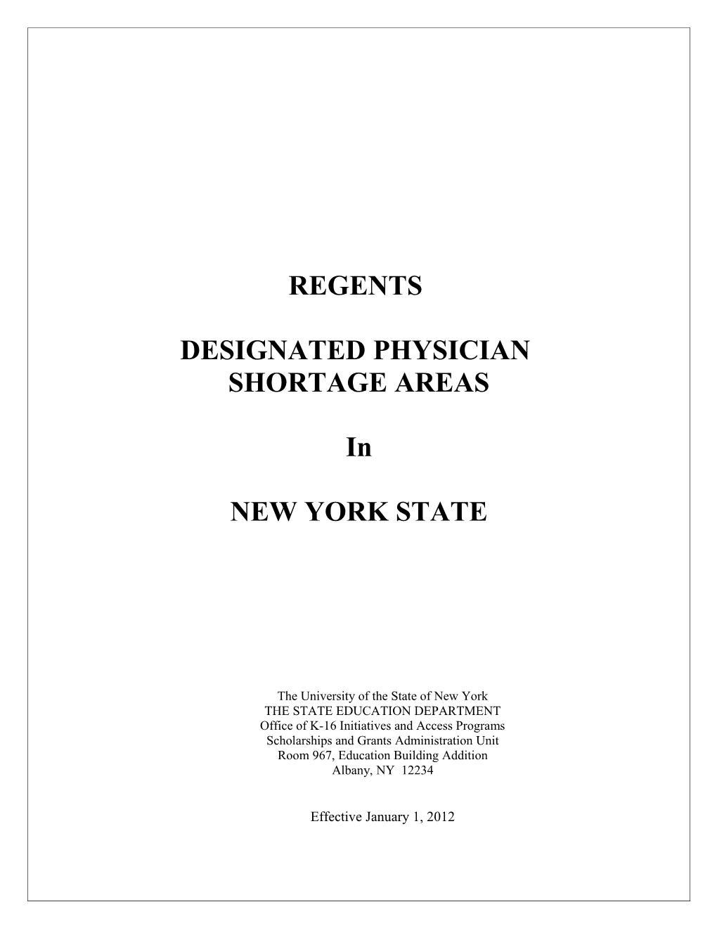 Designated Physician