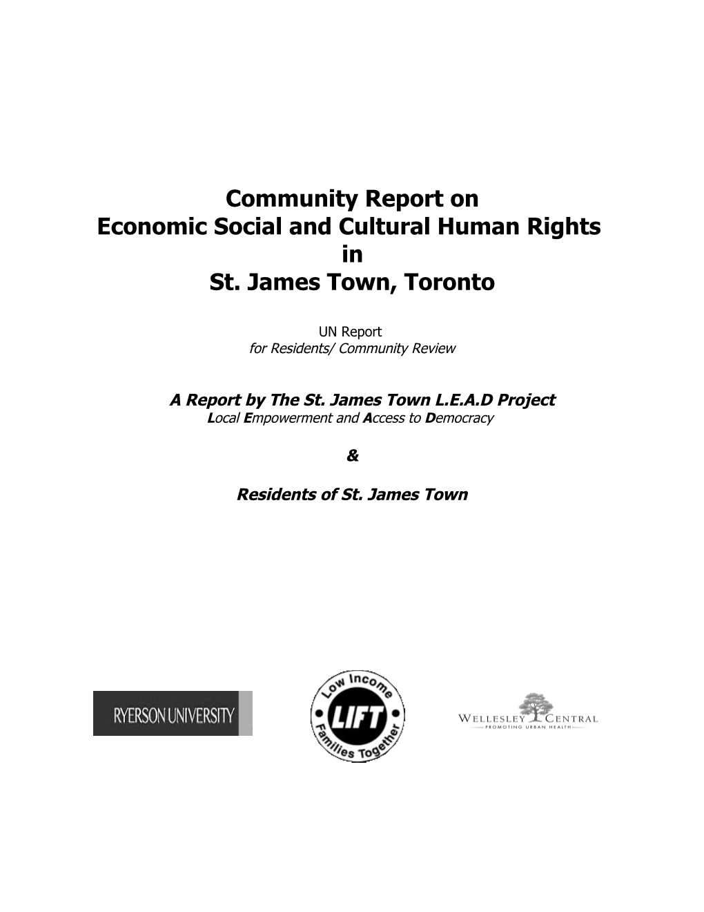 Economic Social and Cultural Human Rights