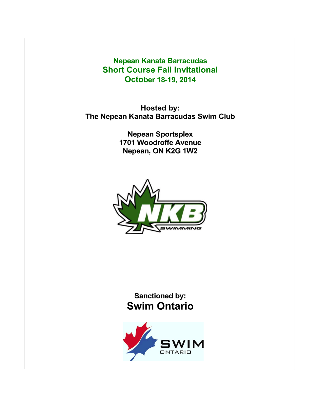 Nepean Kanata Barracudas