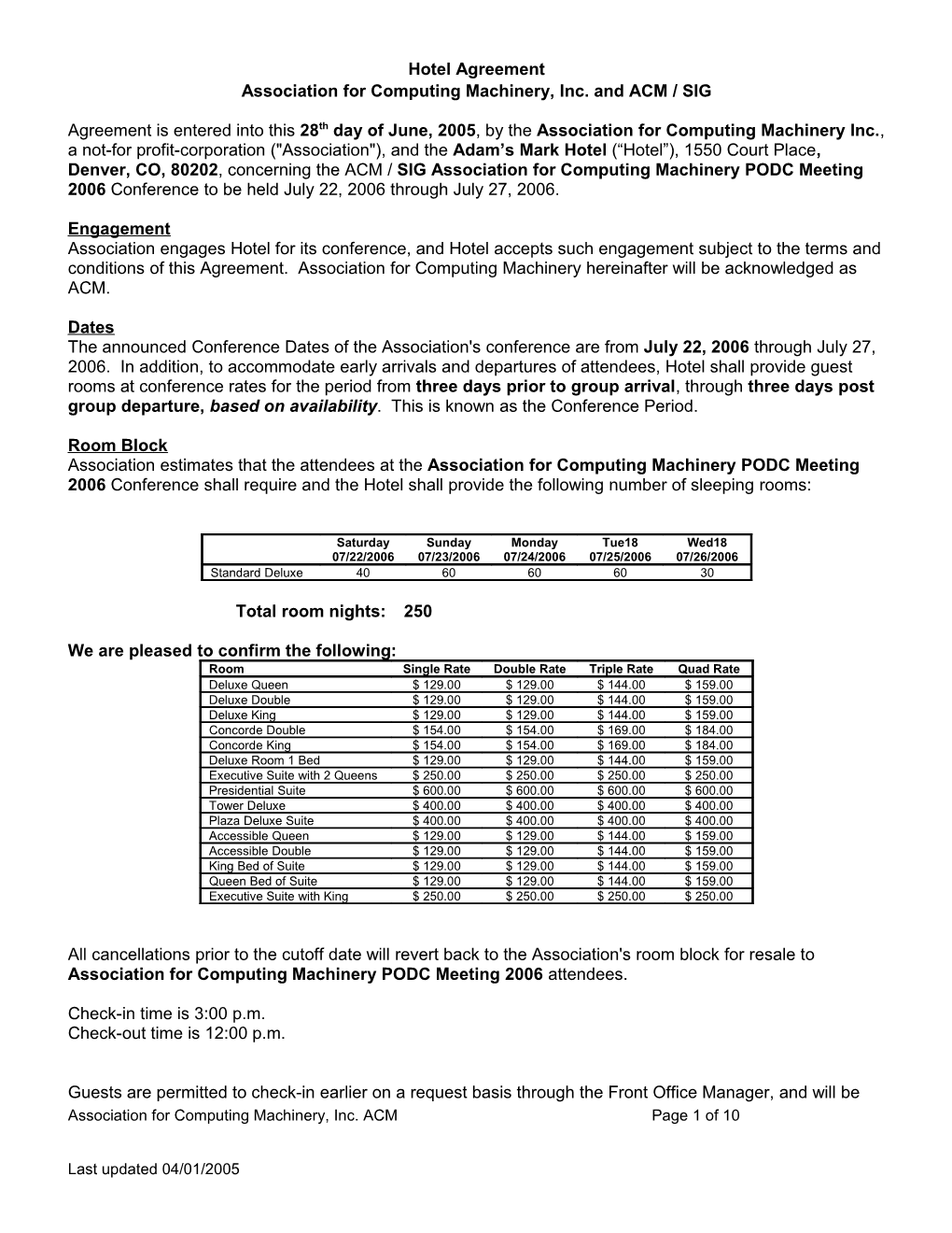 Association for Computing Machinery, Inc