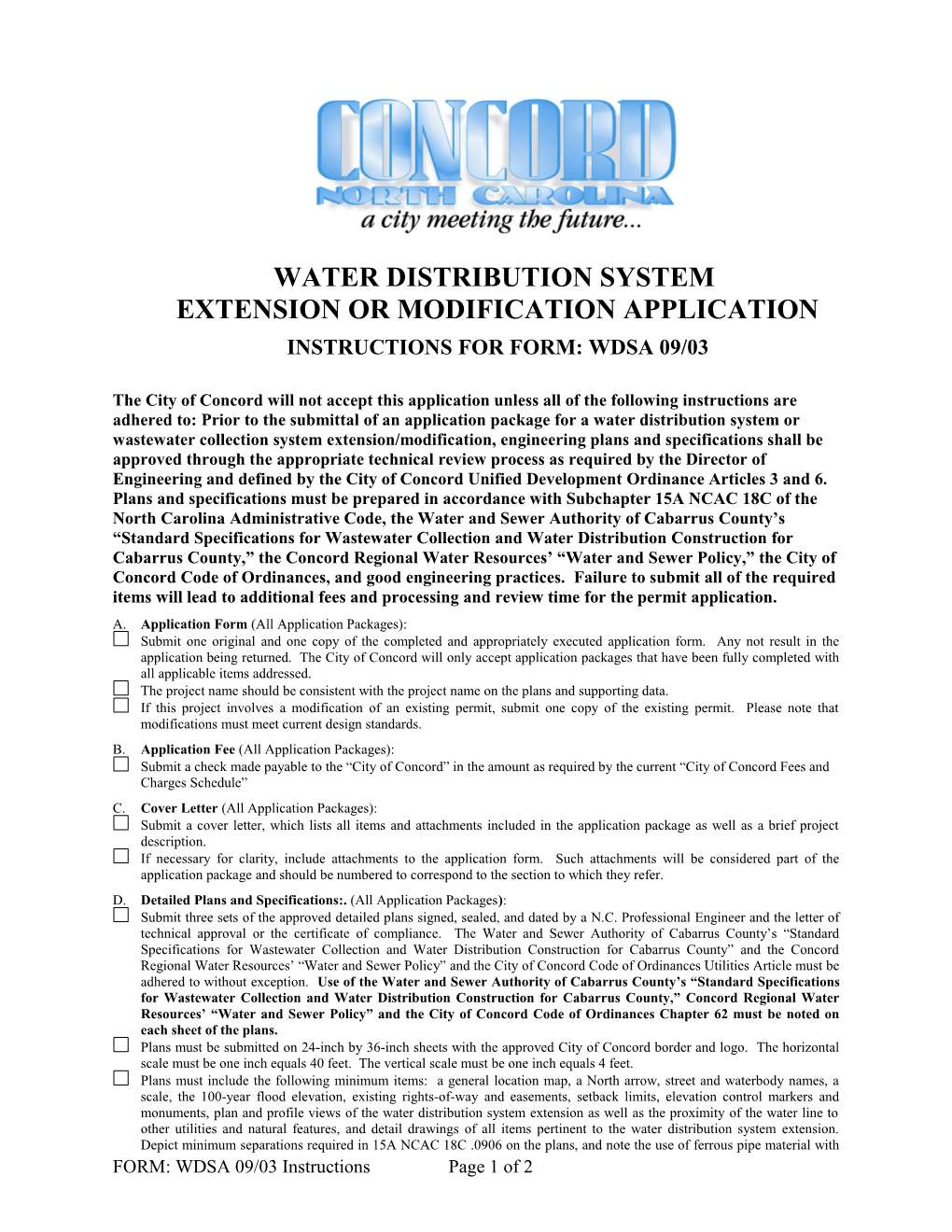 Water Distribution System