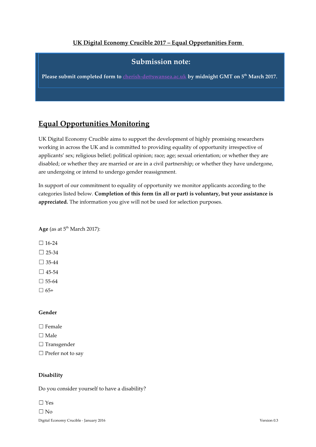 Digital Economy Crucible 2016