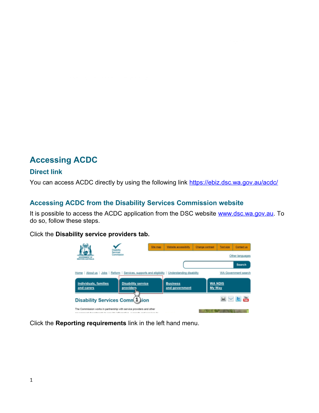 Quick Reference Logging Into ACDC