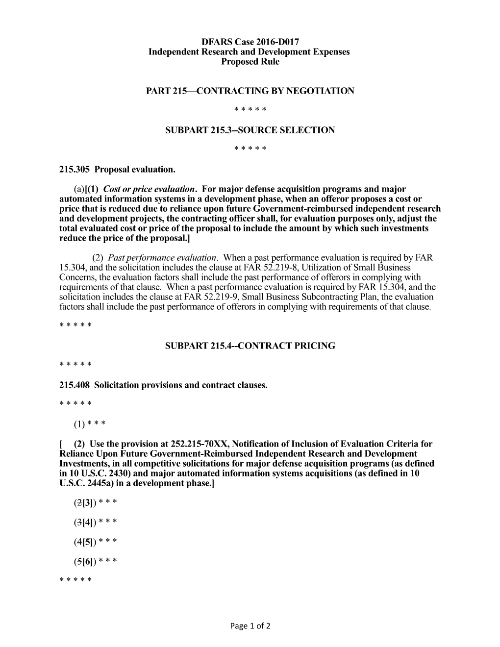 Independent Research and Development Expenses