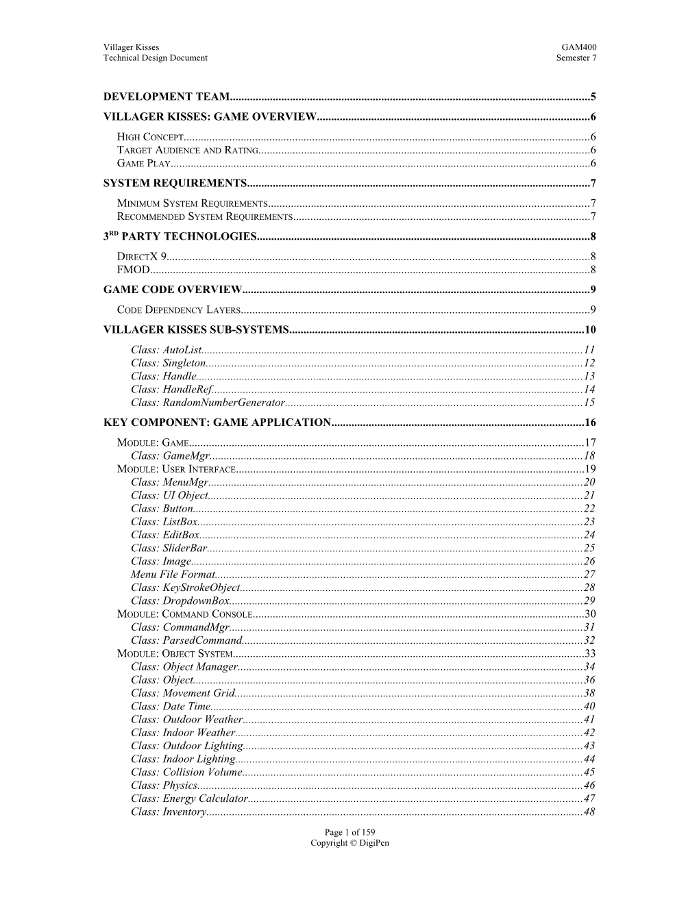 Eskimo Kisses Technical Design Document