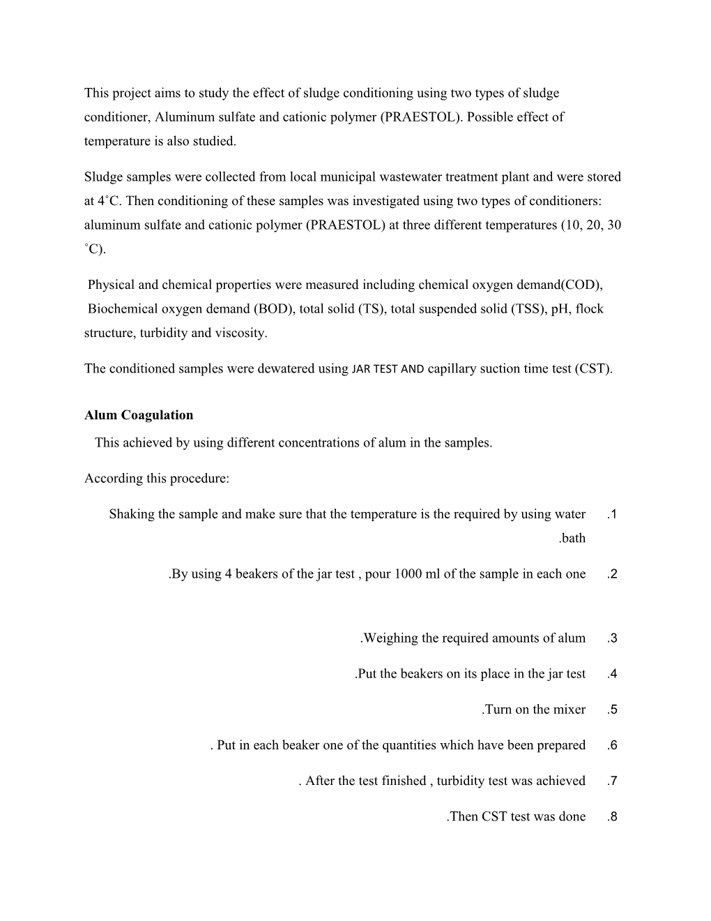 The Conditioned Samples Were Dewatered Usingjar Testandcapillary Suction Time Test (CST)