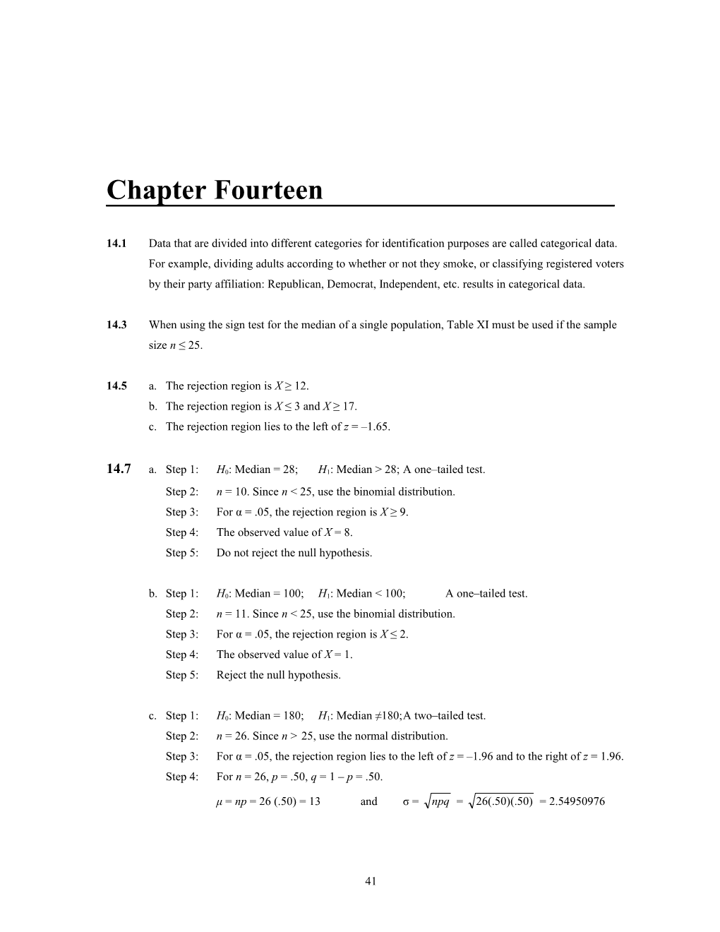 Mann Introductory Statistics, Fifth Edition, Students Solutions Manual1