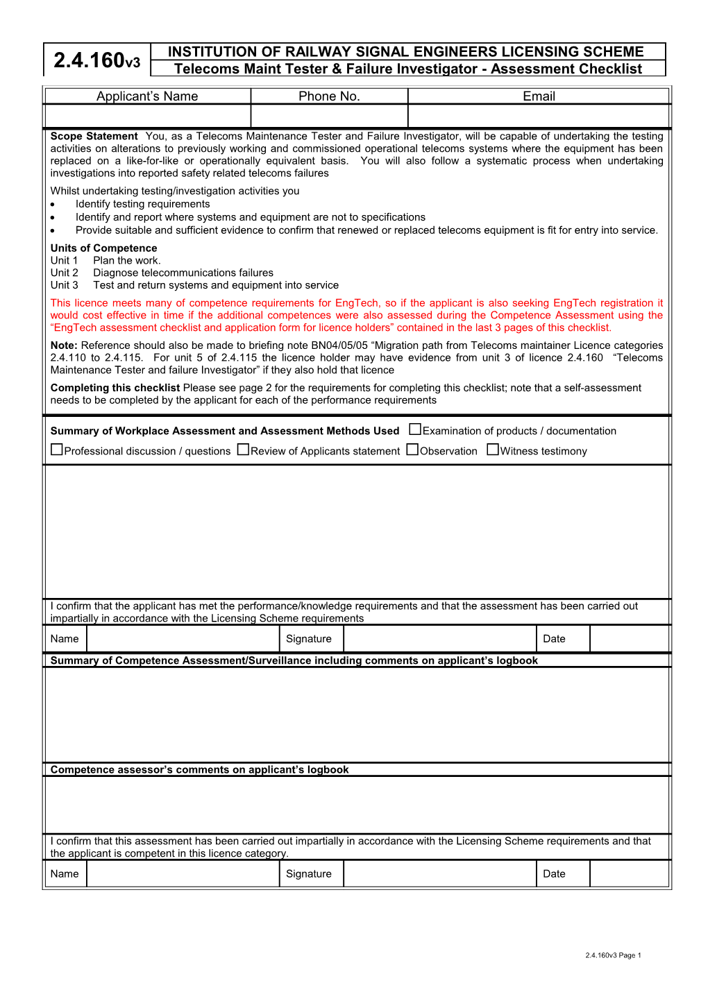 Identify and Report Where Systems and Equipment Are Not to Specifications