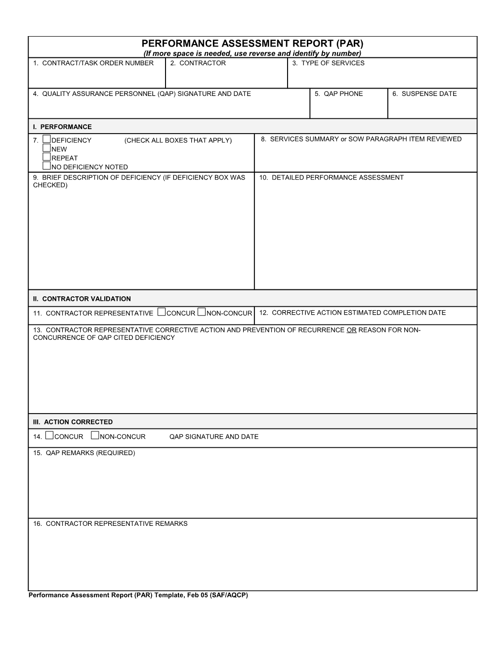 4. Quality Assurance Personnel (Qap) Signature and Date