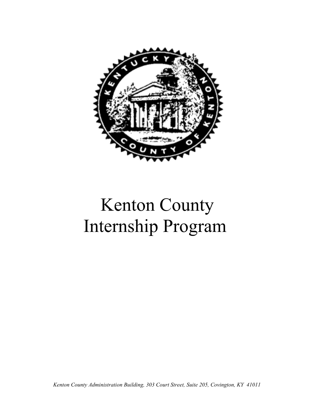 Kenton Countyinternship Program