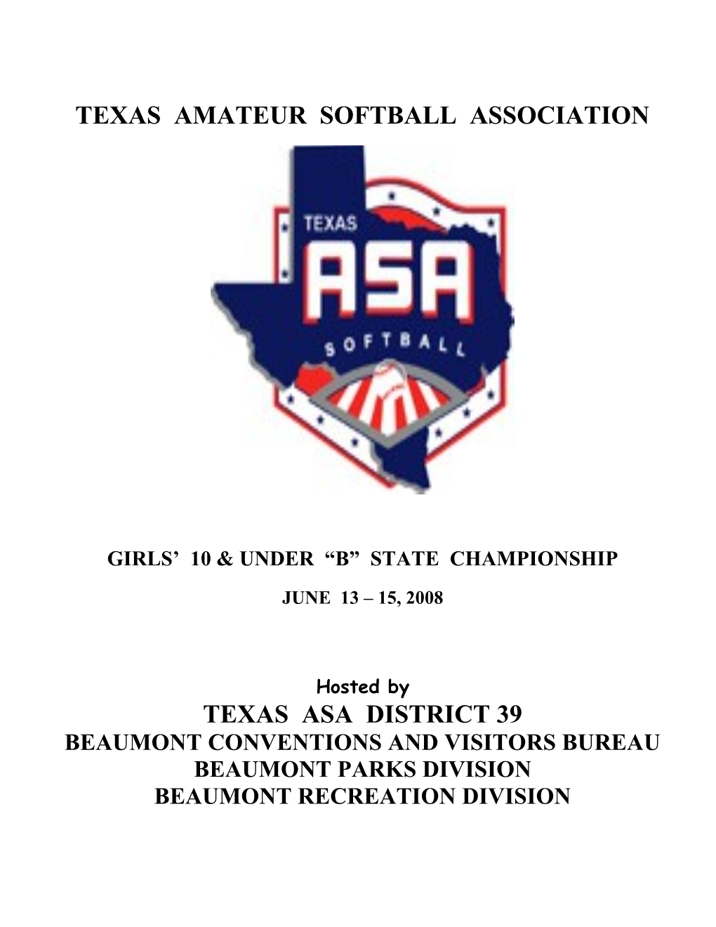 Texas Amateur Softball Association