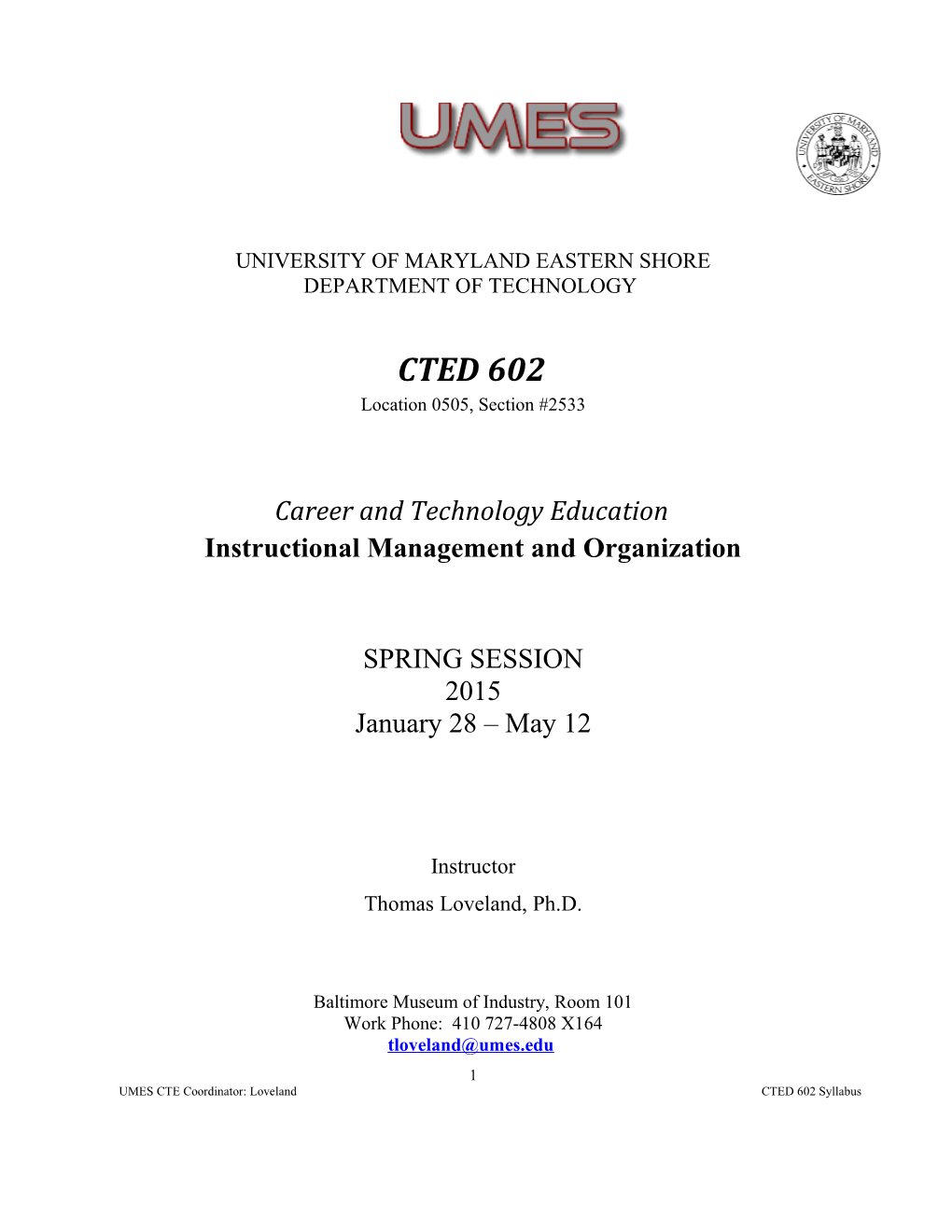 Career and Technology Education