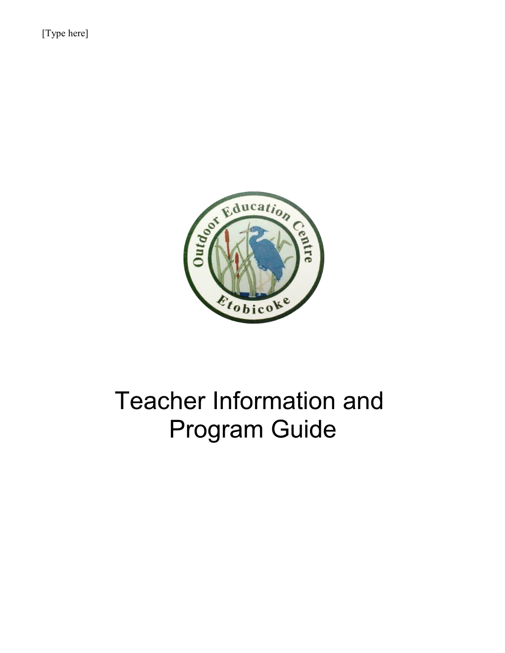 Teacher Information And