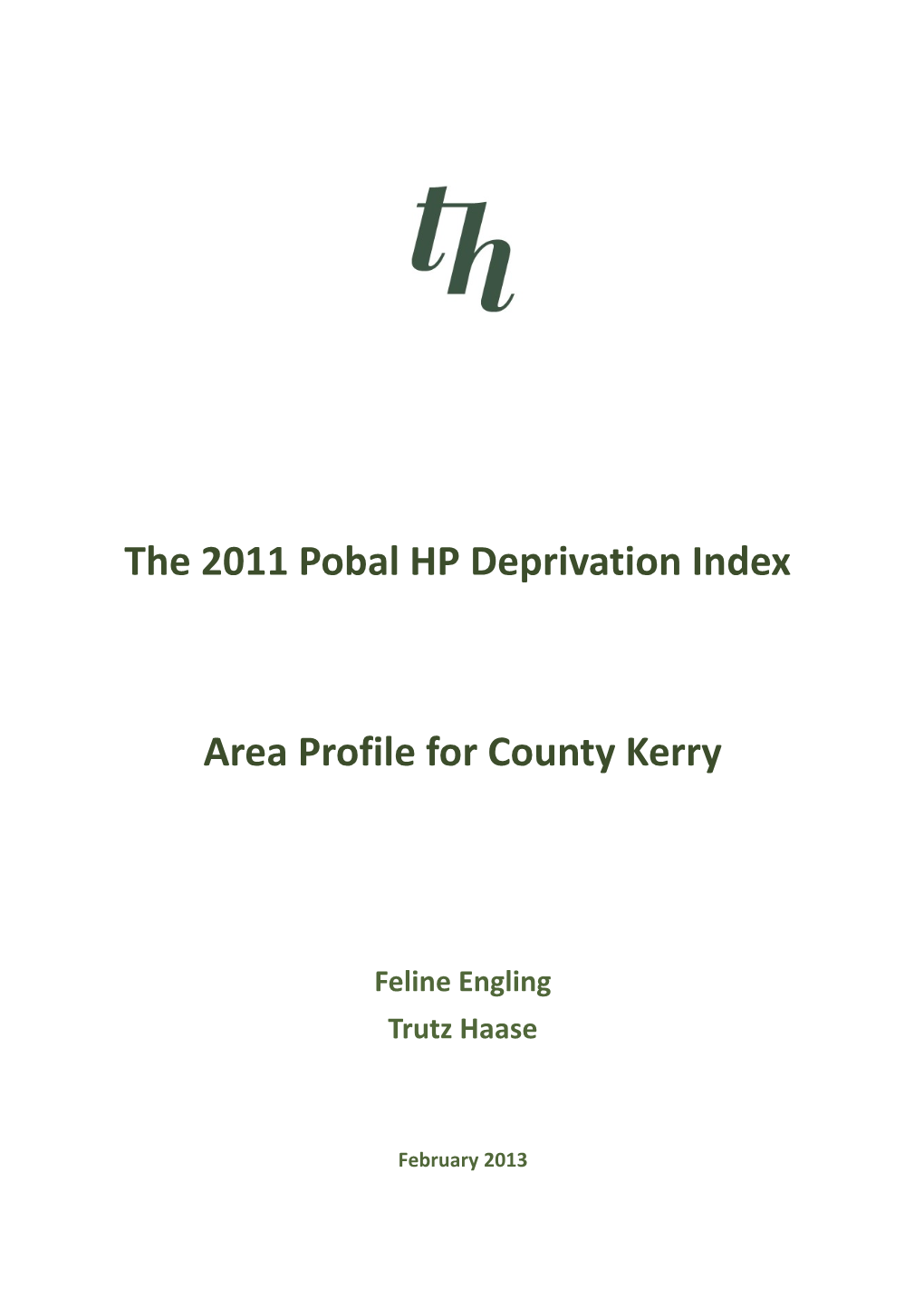 Area Profile for County Kerry