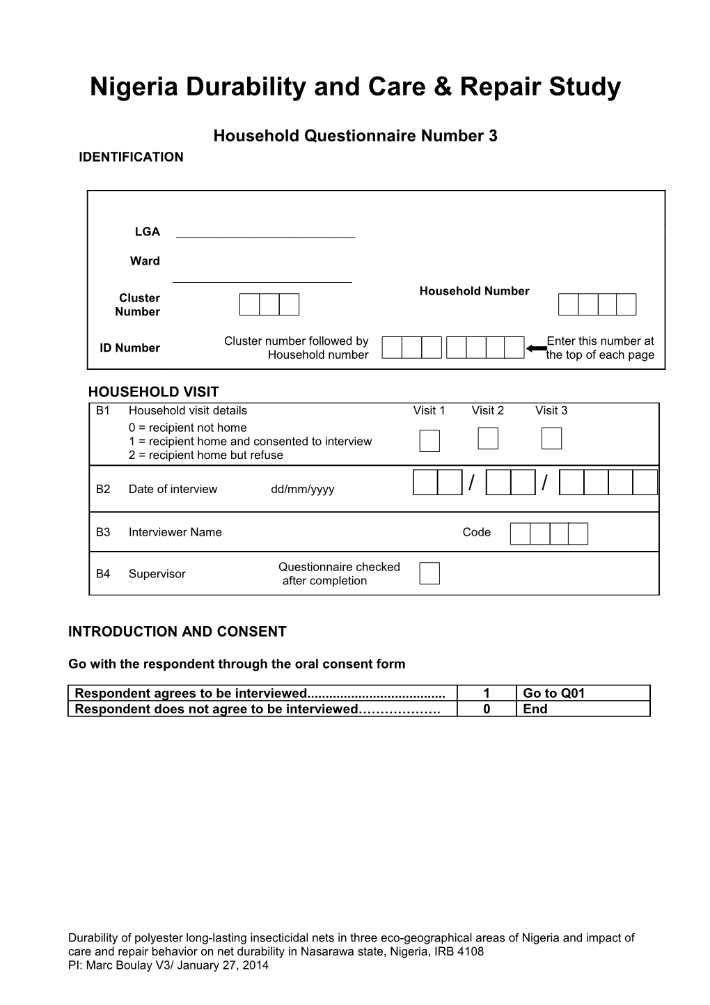 Nigeria Durability Study Ques Revised