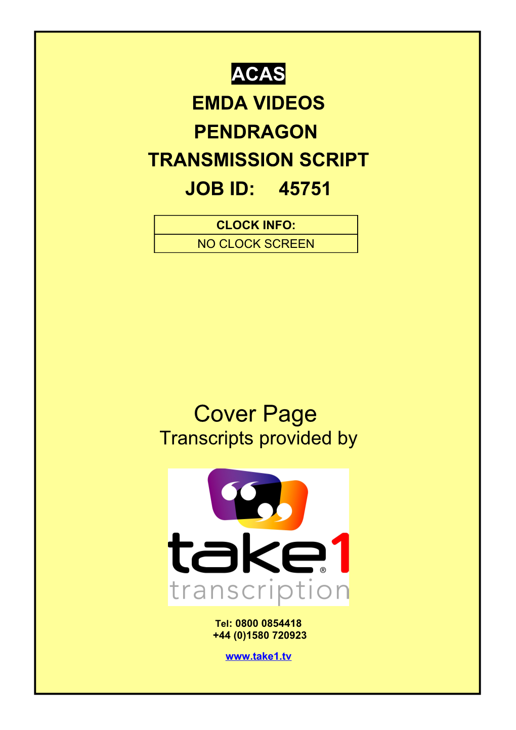 Transmission Script