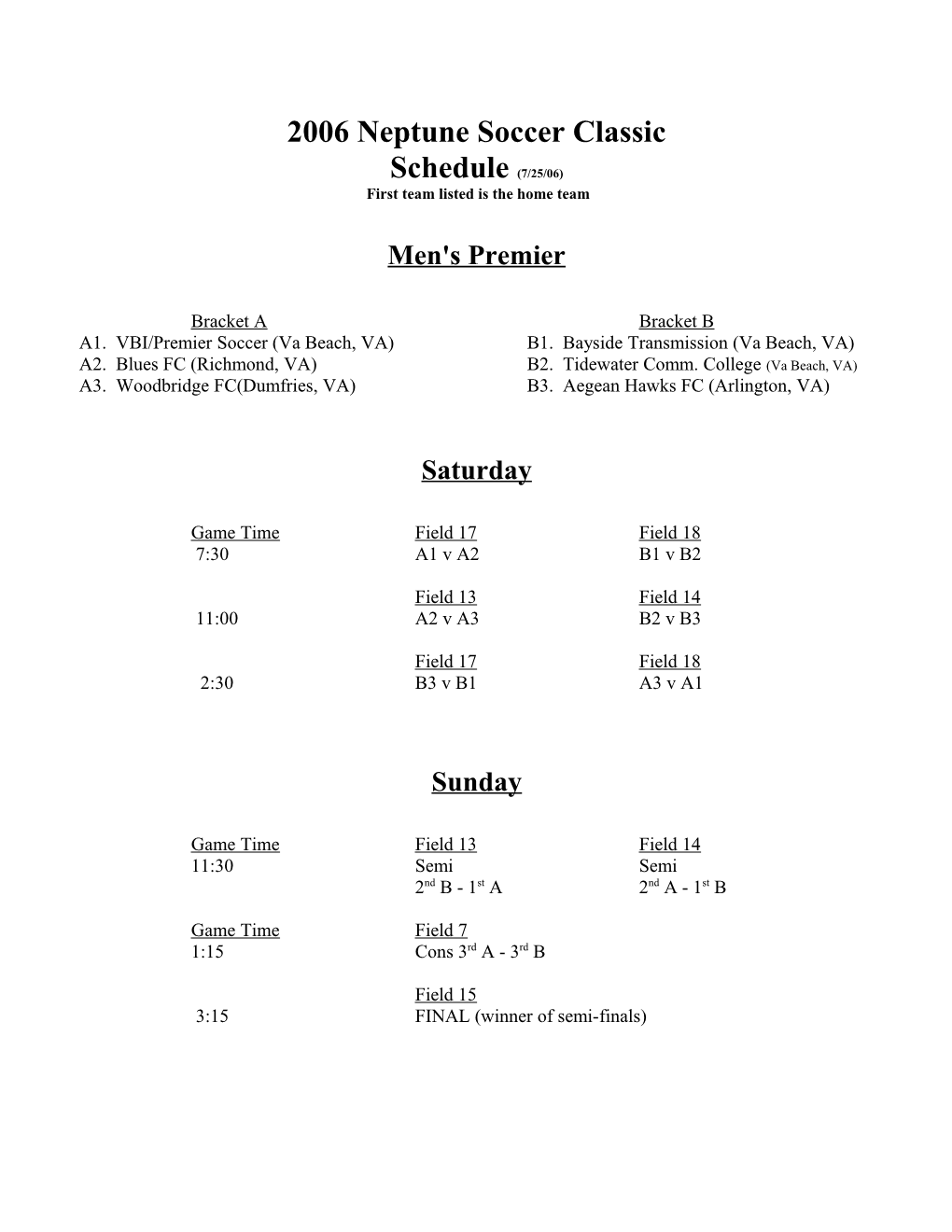 2004 Neptune Soccer Classic