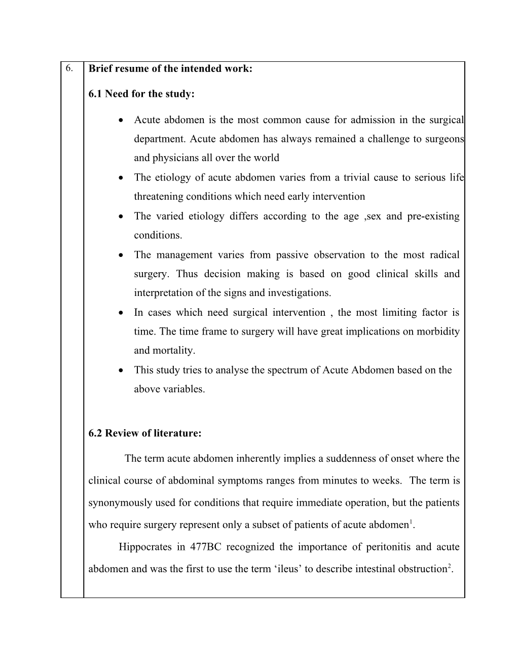 Acute Abdomen Is the Most Common Cause for Admission in the Surgical Department. Acute