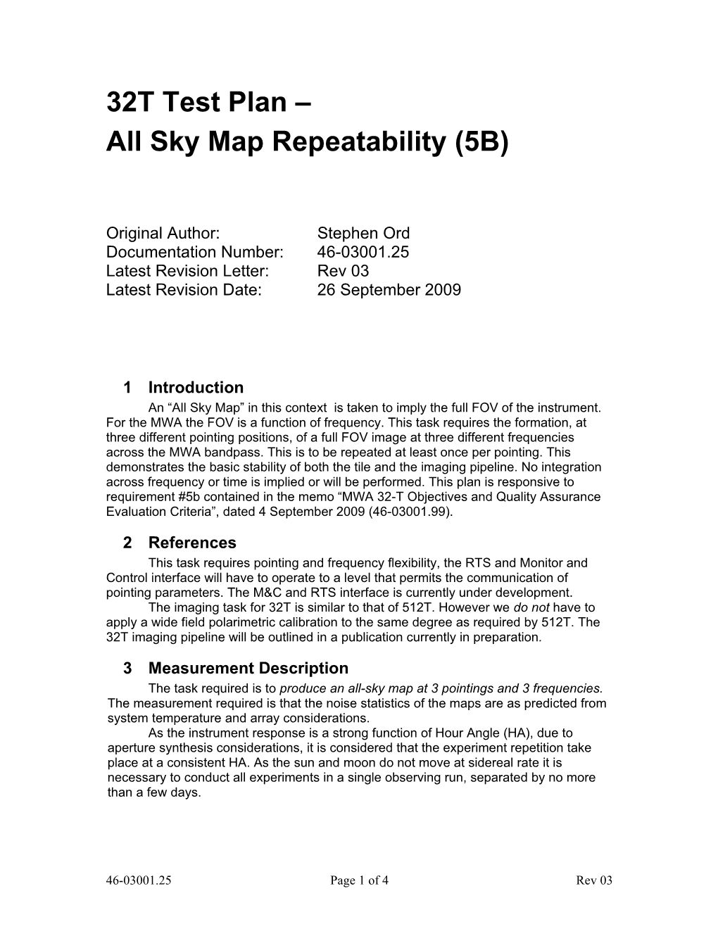 All Sky Map Repeatability (5B)