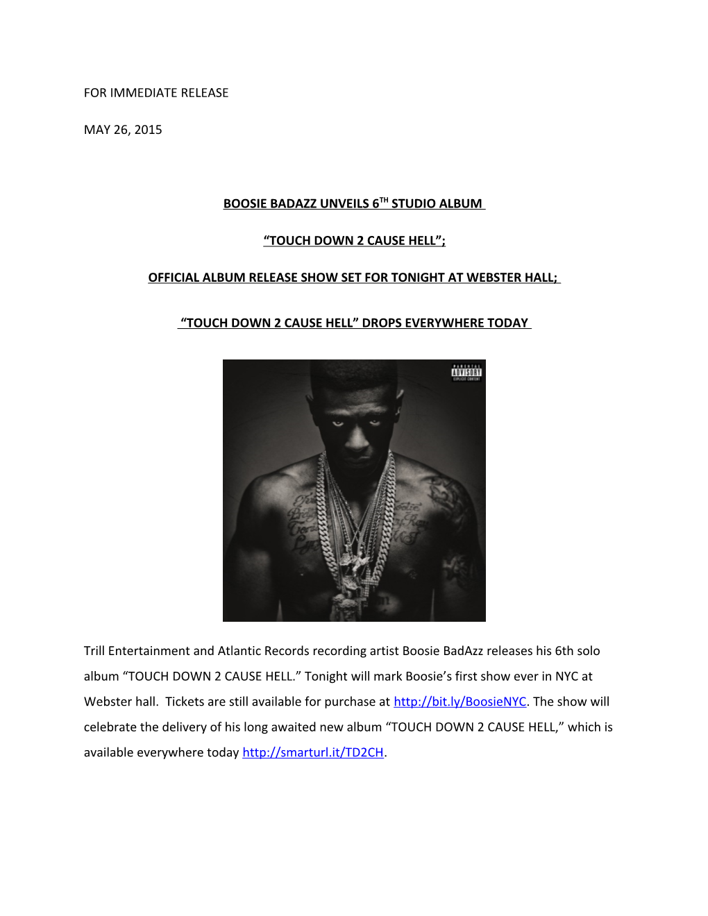 Boosie Badazz Unveils 6Th Studio Album