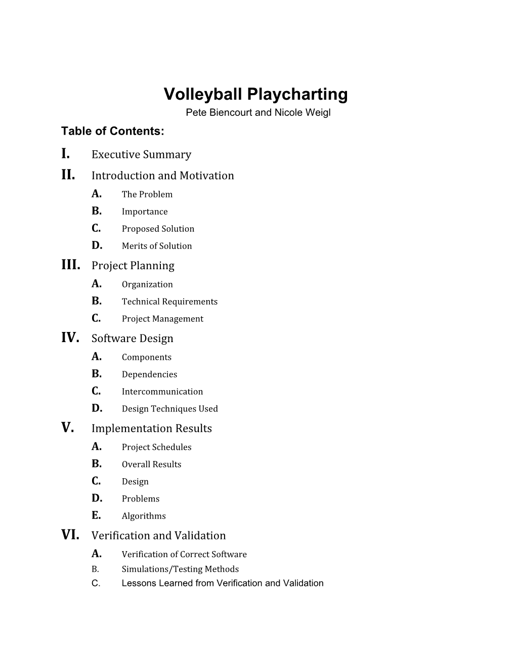 Volleyball Playcharting