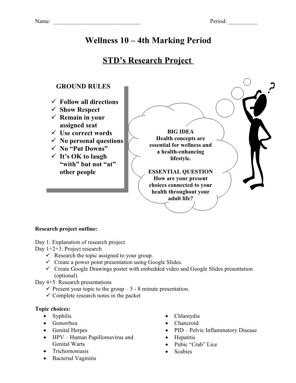 STD S Research Project