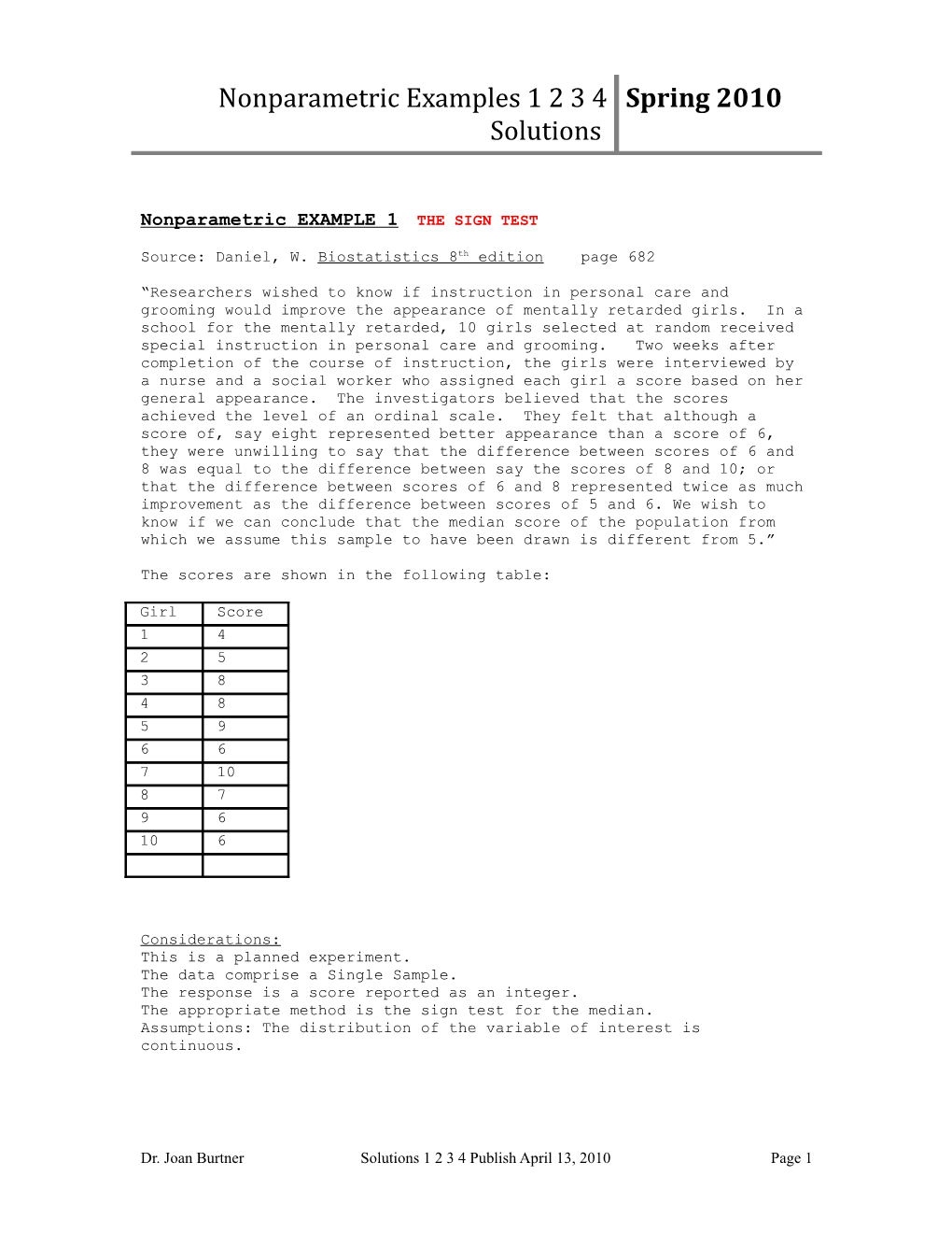 Nonparametric Statistics Quotes