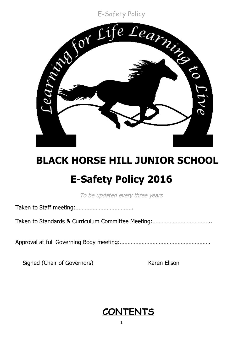 Black Horse Hill Junior School