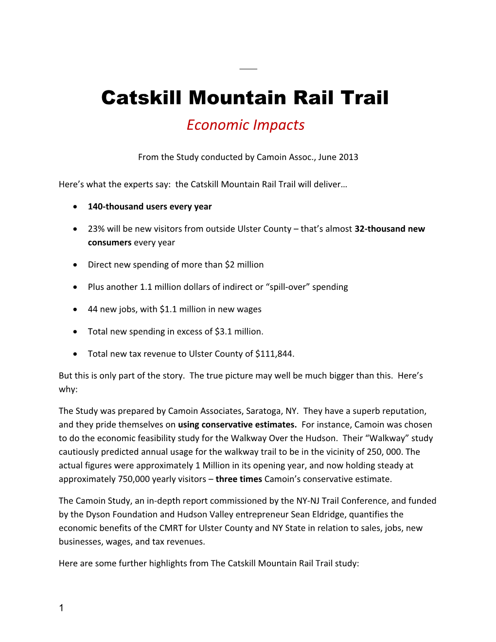 Catskill Mountain Rail Trail