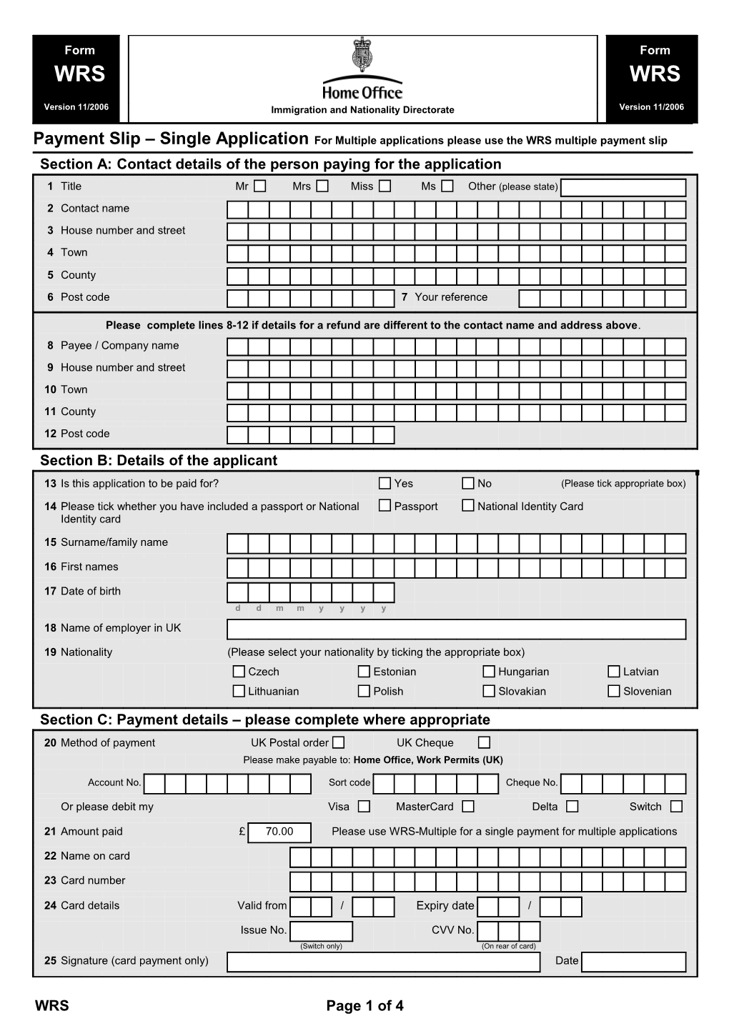 Worker Registration Scheme (WRS)