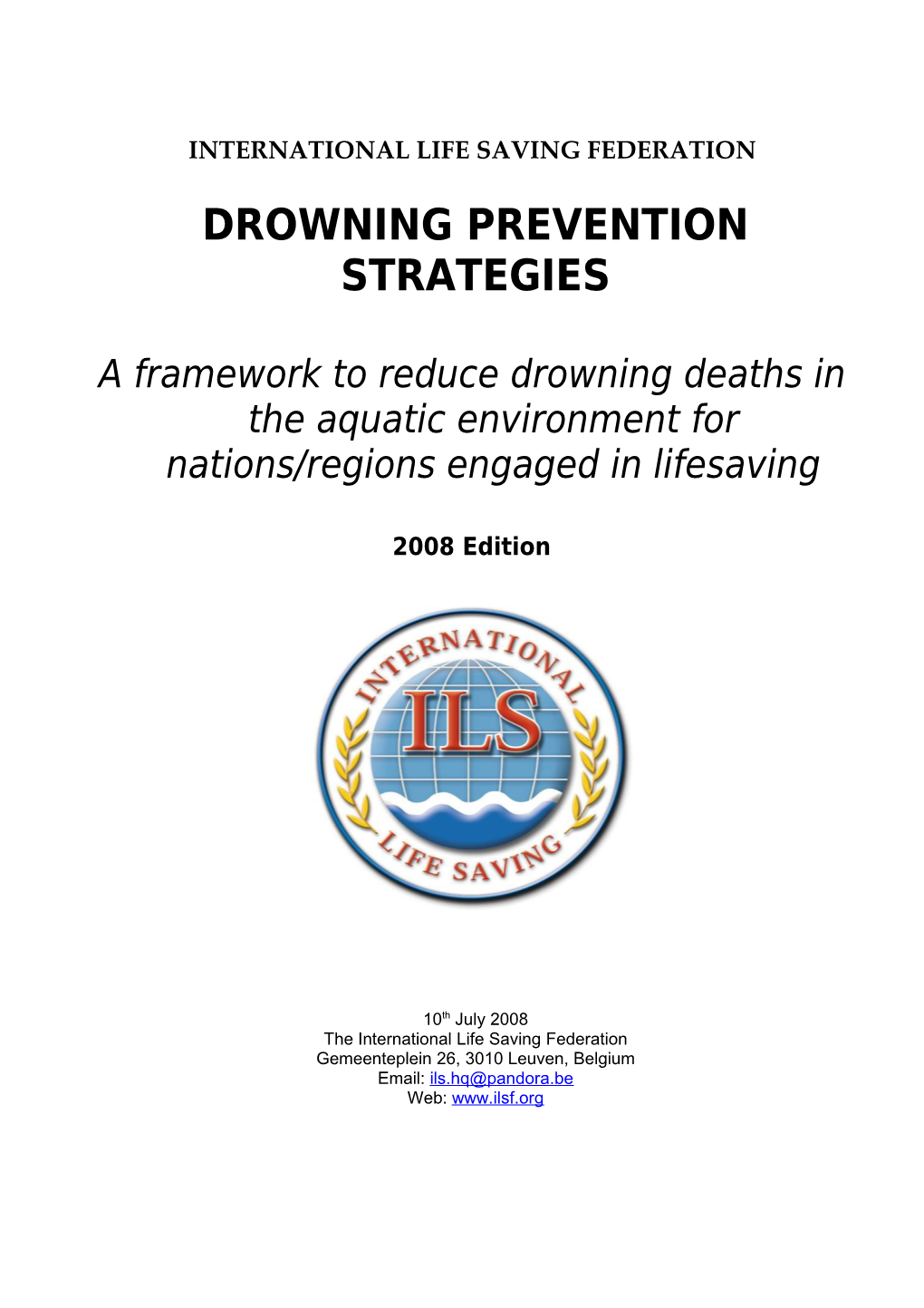 Drowning Prevention Strategies