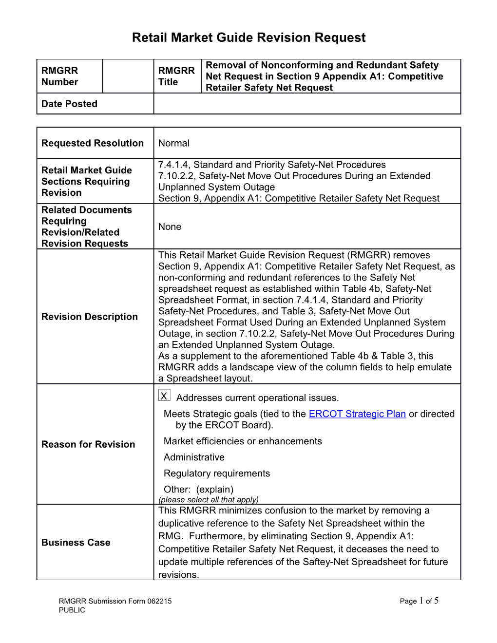 7.4.1.4Standard and Priority Safety-Net Procedures