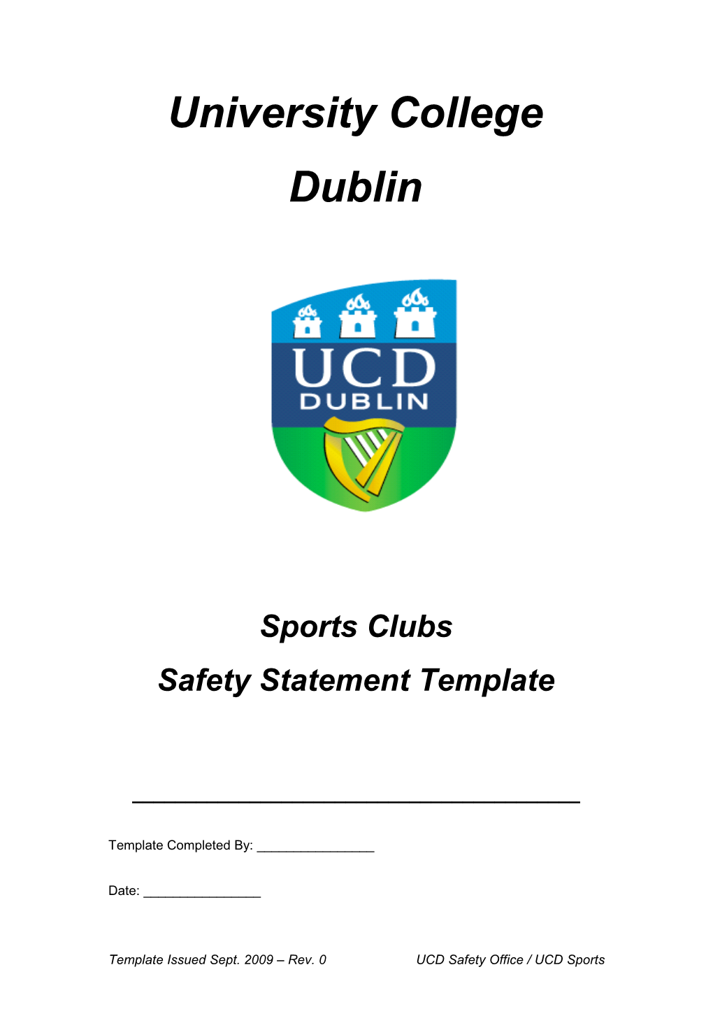 UCD Sports Clubs