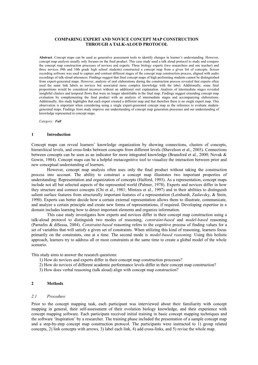 Template for Submitting a Paper to Cmc2006