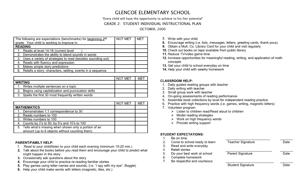 Glencoe Elementary School