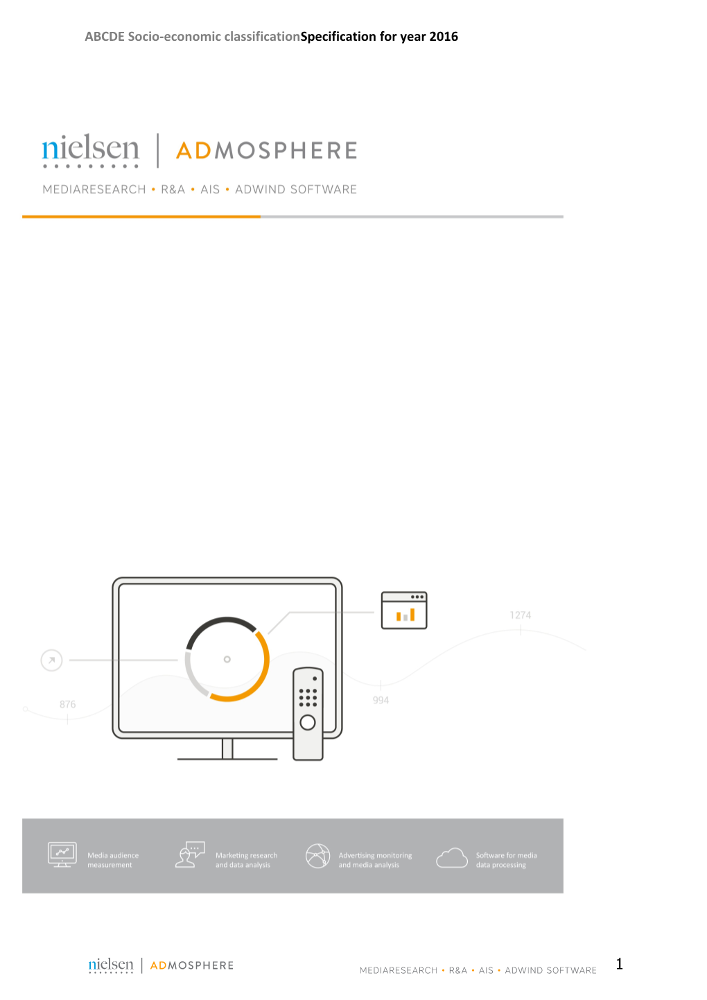 Nielsen Admosphere ABCDE Classification - Specification 2016