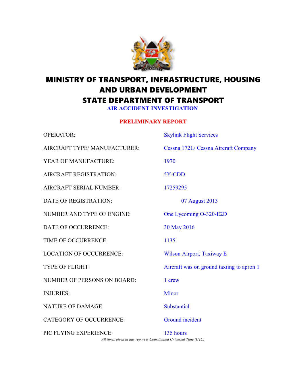 Ministry of Transport