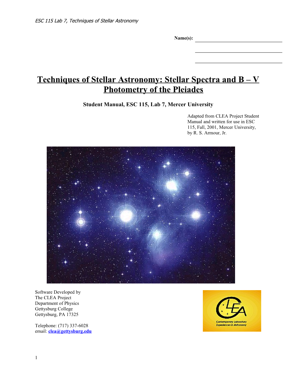 Introduction: the History and Technique of Stellar Classification