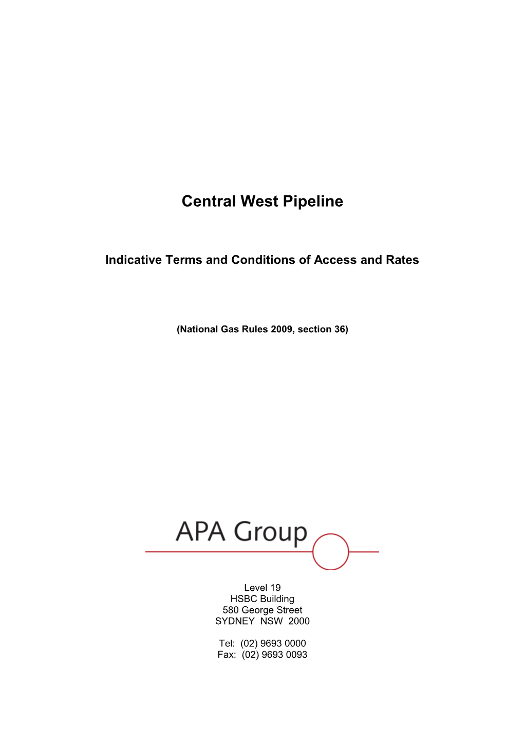 Carpentaria Gas Pipeline (CGP)